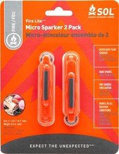 ARB SOL Fire Lite Micro Sparker 2 Pack Fire Starter