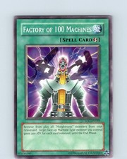 Yu-Gi-Oh TCG Factory Of 100 Machines CSOC-EN049 Unlimited Common Card NM