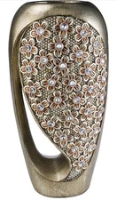 OK Lighting Sakura Decorative Vase, 16.0"