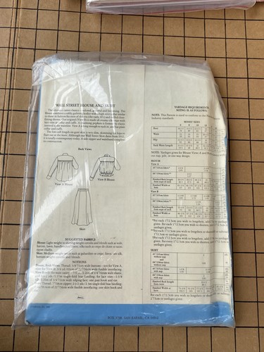 Sewing Pattern Folkwear, Blouse Skirt - Picture 2 of 2