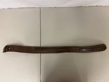 Western Express 45 Caliber Ammo Cartridge Gun Belt Choco Brown Leather Size 34