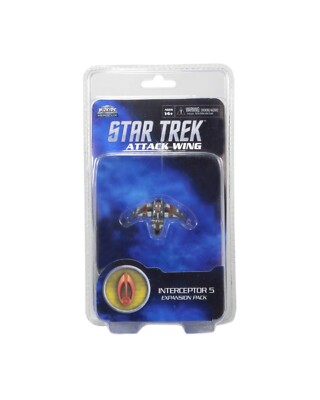 STAR TREK ATTACK WING INTERCEPTOR 5 EXPANSION PACK New *Factory Sealed*