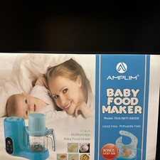 Amplim Baby Food Maker Baby Food Processor Baby Food Steamer Baby Blend...