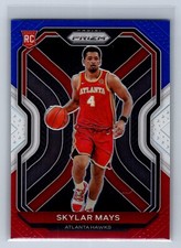 2020-21 Panini Prizm #255 Skylar Mays Red, White and Blue Hawks Rookie
