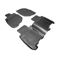 3D Gummi FußMatten Passend FüR Honda Jazz | GD GE | 2002-2008 | Passgenau + Rand
