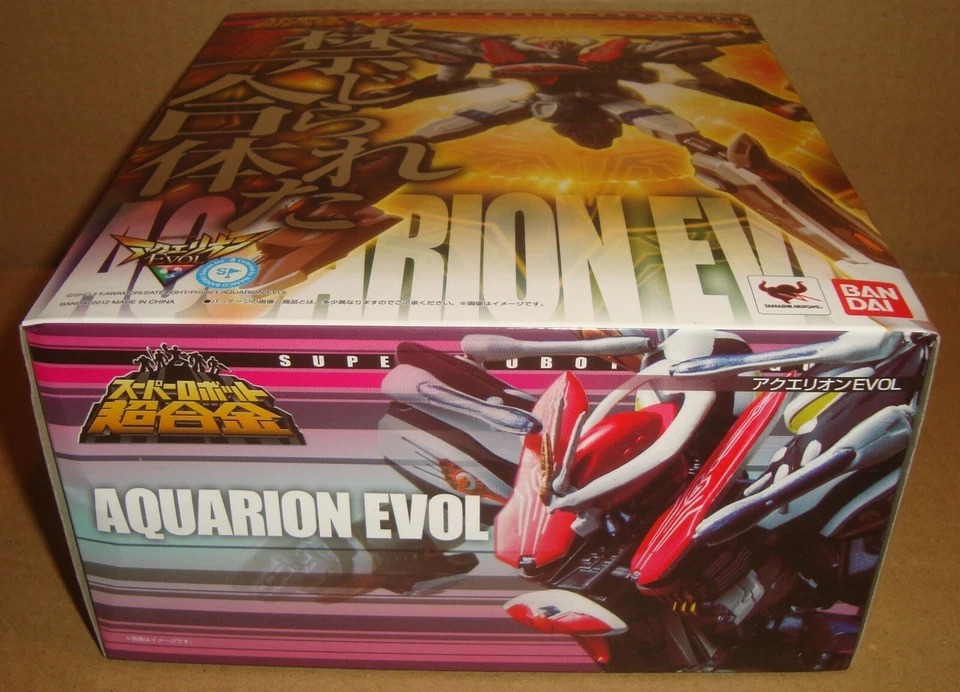 SRC SUPER ROBOT CHOGOKIN AQUARION EVOL BANDAI 2012 BOX DAMAGED - Immagine 3 di 4