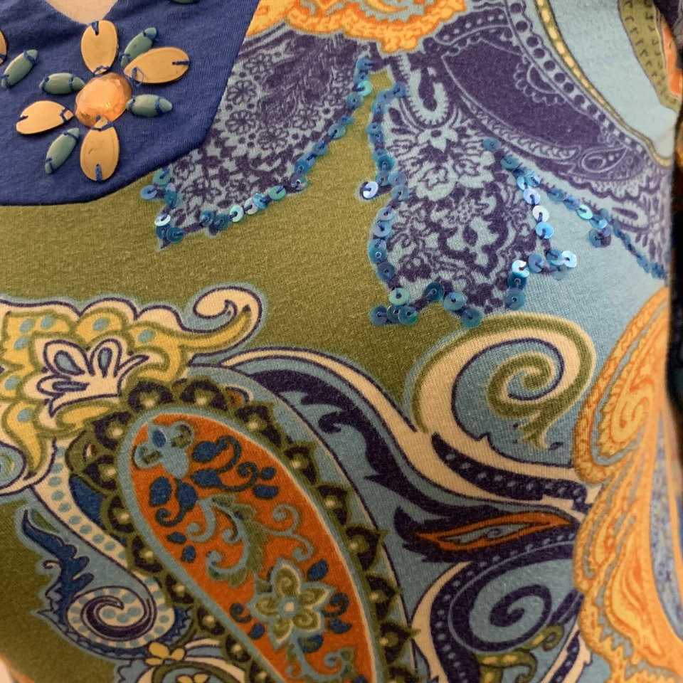 HAVEN GIRL.  Niñas talla pequeña 7-8.  Adornado.  Algodón/Spandex.  B25. Foto 3 de 4