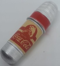 Vintage Coca-Cola Werbe Metall Fingerhut Mit Nadelbehälter