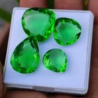 Natural 39.70 EGL Certified Moldavite Impact Tektite Loose Gemstone Lot 4 Pcs