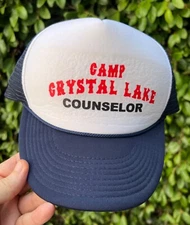 Friday the 13th Camp Crystal Lake Counselor Adjustable Snapback Foam Hat Horror 
