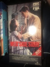 West Side Story Betamax Tape Natalie Wood Rita Moreno R Beymer VIDEO Movie