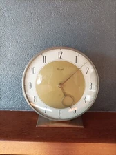 ART DECO , OROLOGIO DA TAVOLO KIENZLE DESIGN   8 GIORNI ANNI 30/40