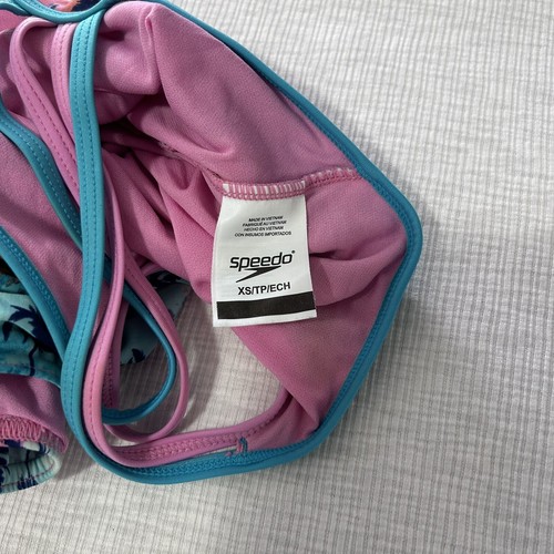 SPEEDO Badeanzug Paket Jugend Mädchen Größe XS Mehrfarbig Einteiler Anzug - Bild 4 von 9