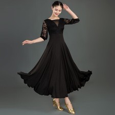 Latin Ballroom Waltz Tango Dress Modern Dance Salsa Standard Performance Dress