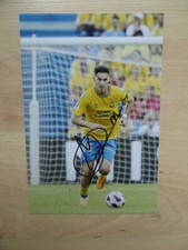 Mika Marmol "UD Las Palmas" autograph signed 10x15 cm picture