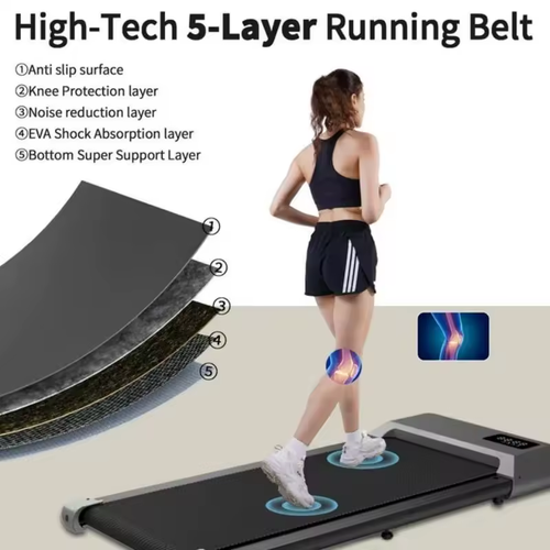 Walking Pad Electric Treadmill Underdesk Smart Running Machine For Home & Office - Picture 7 of 15