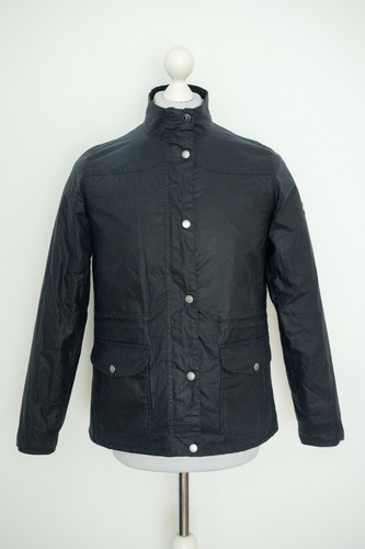 Ladies Barbour Dover Wax Cotton Navy 