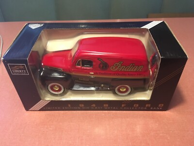 Spec Cast 1948 Ford Panel Indian Collector Bank New in Box