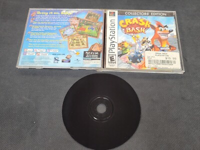 Crash Bash Collector's Edition for Sony PlayStation 1 PS1 Complete Great Shape