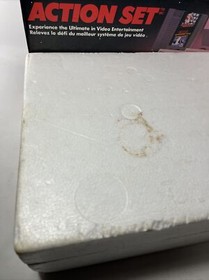 Nintendo Action Set Console bilingual box complete tested NES Mario Duck Read De