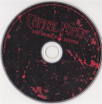 Carnal Forge The More You Suffer Japan CD 2 Bonus Obi Red Case