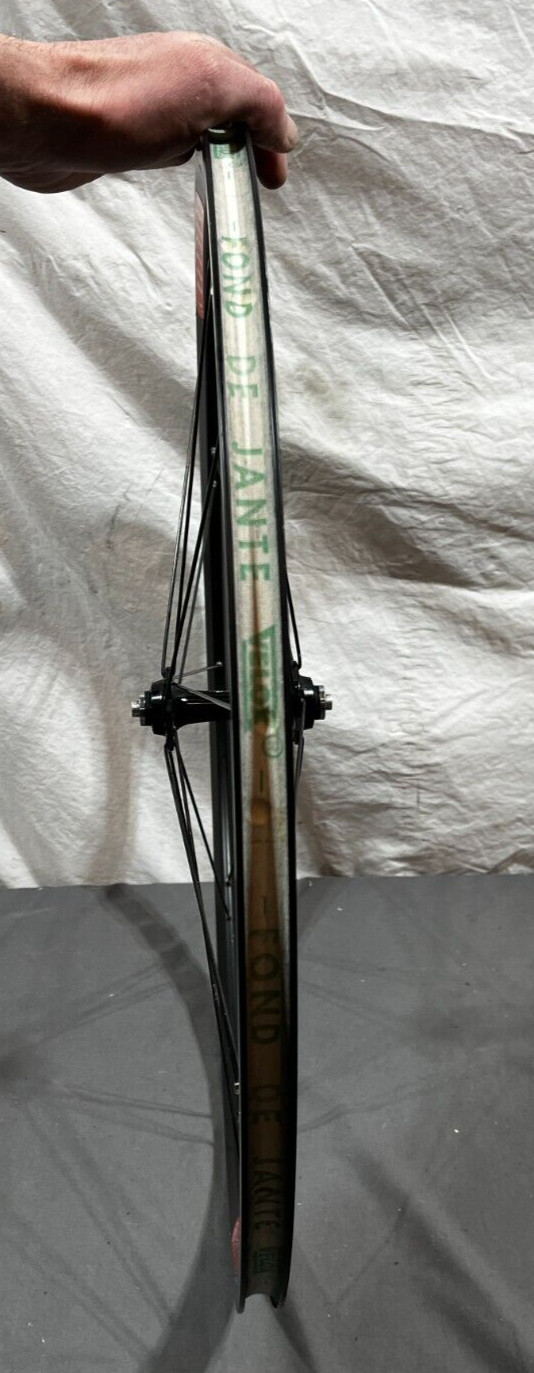 Velocity Spartacus Uriel 24/20-Spoke Lightweight Black Aluminum 650C Wheelset