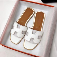  Sommer Flache Sandalen Damen Hausschuhe Slip...