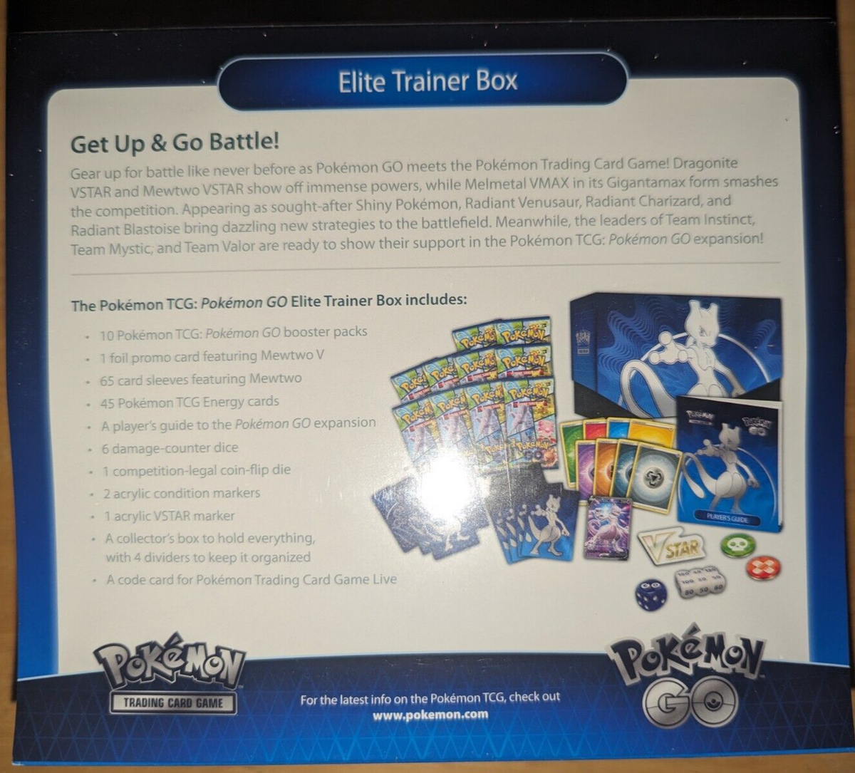 Pokemon GO TCG Elite Trainer Box |BRAND NEW FACTORY SEALED Pokémon