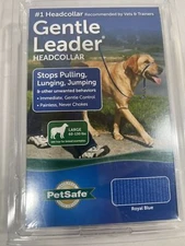 Gentle Leader Headcollar Halter LARGE 60 - 130lbsColor Royal Blue