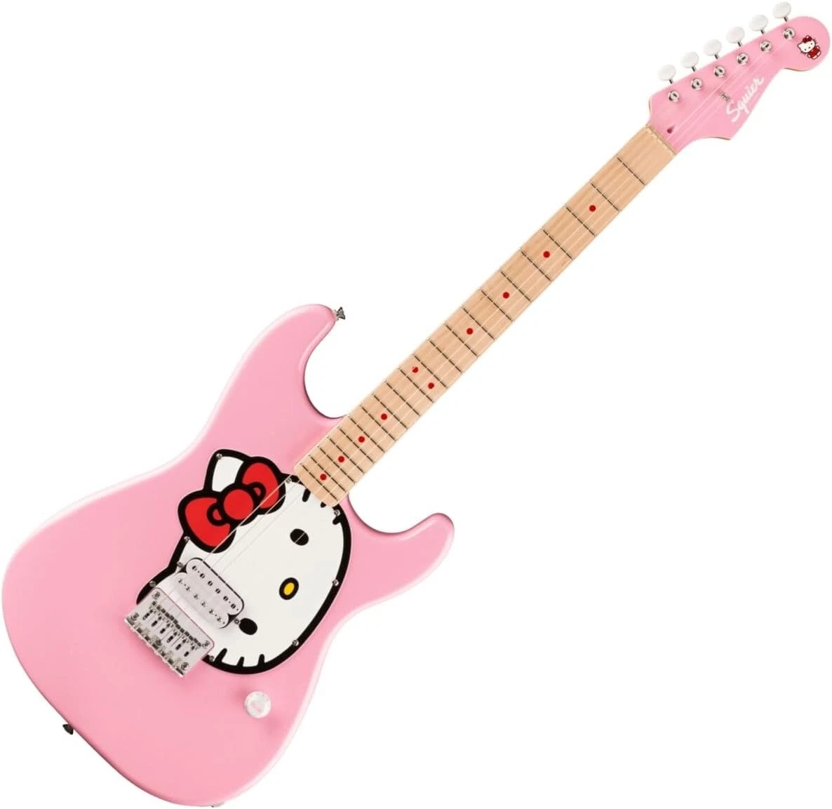 Squier by Fender Limited Edition Hello Kitty Stratocaster Pink