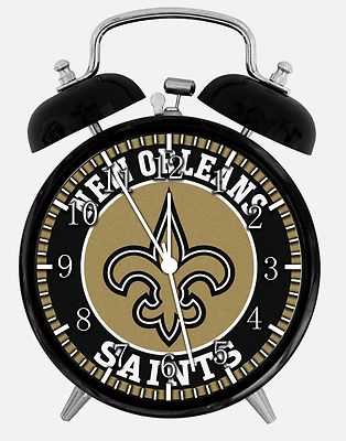 New Orleans Saints Alarm Desk Clock 3.75'' Home or Office Decor E441 Nice Gift