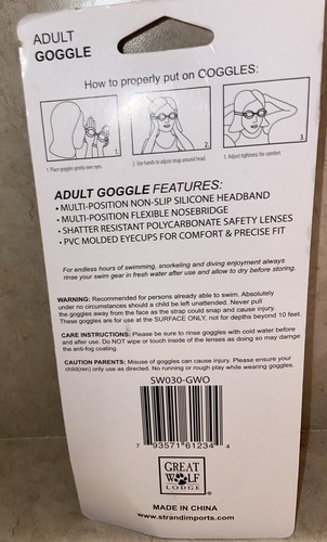 New Yellow Swim Goggles - Picture 7 of 7
