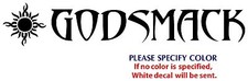 Godsmack Metal Graphic Die Cut decal sticker Car Truck Boat Window 22"