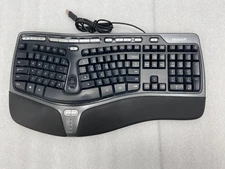 Microsoft Natural Ergonomic Keyboard 4000 v1.0 USB Perfect Condition Free S/H