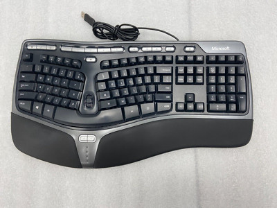 Microsoft Natural Ergonomic Keyboard 4000 v1.0 USB Perfect Condition Free S/H