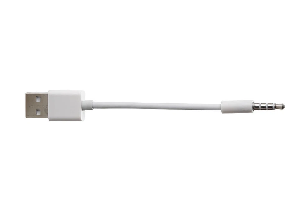 USB Charger Data SYNC Cable for Apple iPod Shuffle 3rd 4th 5th 6th 7th Gen 3.5mm - Image 3 of 3