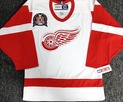 Maillot de hockey NHL Detroit Redwings vintage avec