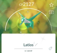 Pokémon - Shiny Latios - P T C have 80k stardust - See Description