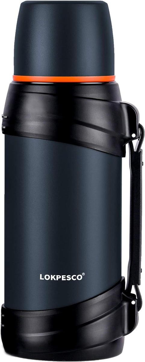 LOKPESCO Travel Flasks for Hot and Cold Drinks 2L/70oz, Stainless