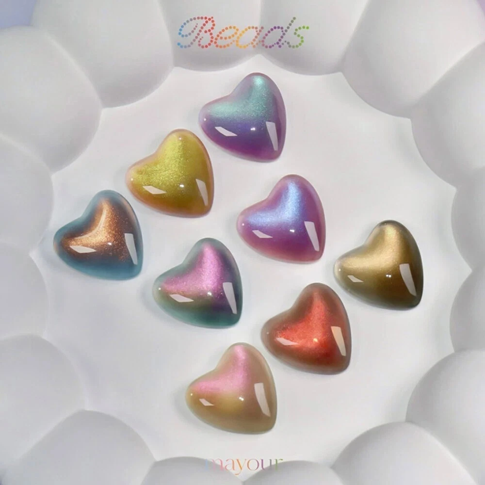 Mayour Beads Magnet Gel Nail Polish Set 8 Colors 10ml K-Beauty
