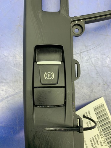 2020-2021 BMW X1 F48 OEM CENTER CONSOLE TRIM W/ PARKING BRAKE SWITCH *SCRATCHES* - Picture 5 of 13