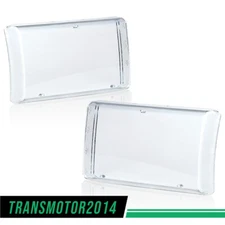 Pair Headlight Lens Light Clear Cover Fit For 94-02 Dodge Ram 1500 2500 3500 New