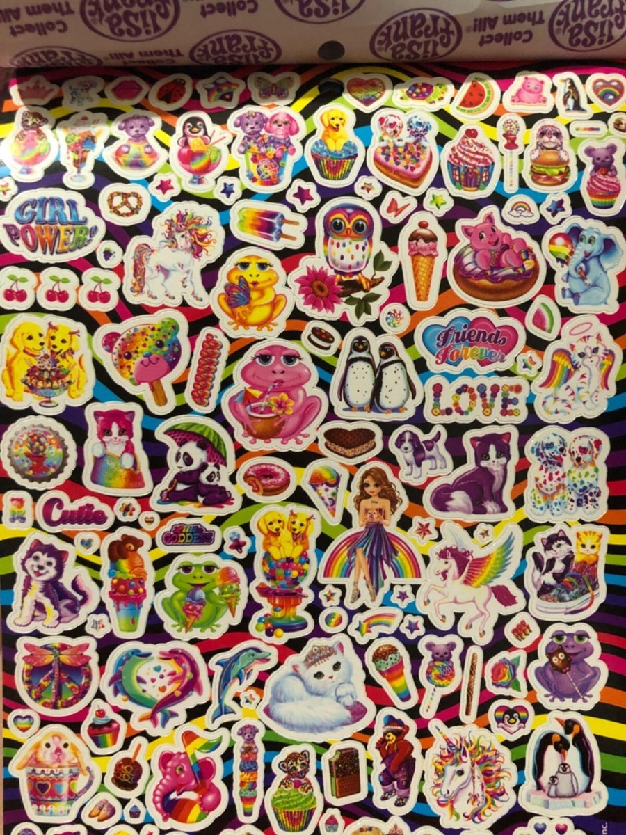 Lisa Frank Stickermania – Riesen-Stickerbuch Mit über 1850 Aufklebern, 20 Szenen & 25 Designseiten