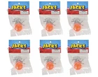 6 SETS OF STEEL METAL JACKS WITH RUBBER SUPER BALL, CLASSIC KIDS TOY FREE SHIP