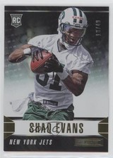 2014 Rookies & Stars Longevity Parallel Gold 13/49 Shaquelle Evans Shaq #182 0f6