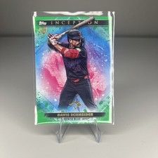 2024 Topps Inception Davis Schneider Green RC Rookie Blue Jays #4