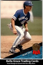 1993 Leaf #190 Eddie Zosky Toronto Blue Jays MLB Baseball