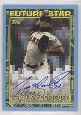 2019 Archives 1994 Topps Future Stars Blue 14/25 Dereck Rodriguez Auto k4c