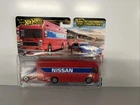 Hot Wheels Premium Car Culture Team Transport Euro Hauler & '94 Nissan 300ZX GTS