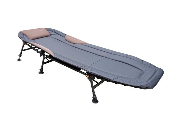 "Carpline24 \"Economic\" 6 Bein Bedchair Angelliege Camping Liege Feldbett"-image